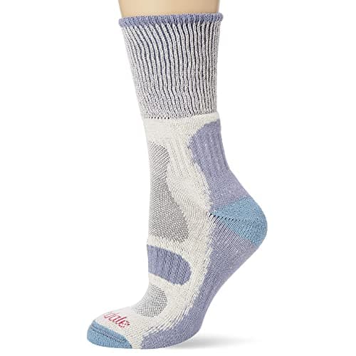 Image of Bridgedale HIKE Lightweight Cotton Cool Comfort Boot-Women's- Small-Smoky Blue
