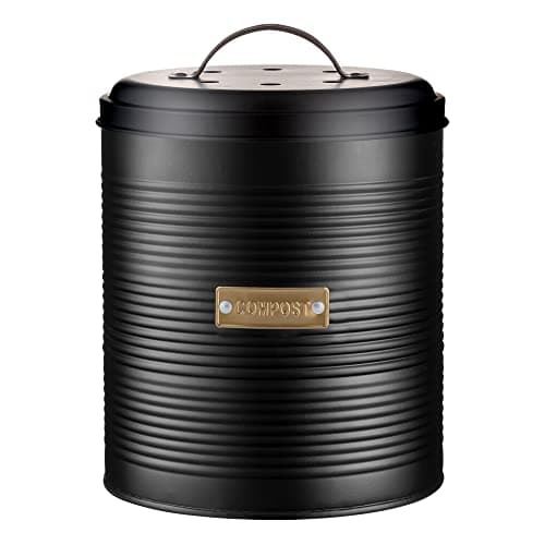 Image of Typhoon Otto Black Compost Caddy 2.5 Litre