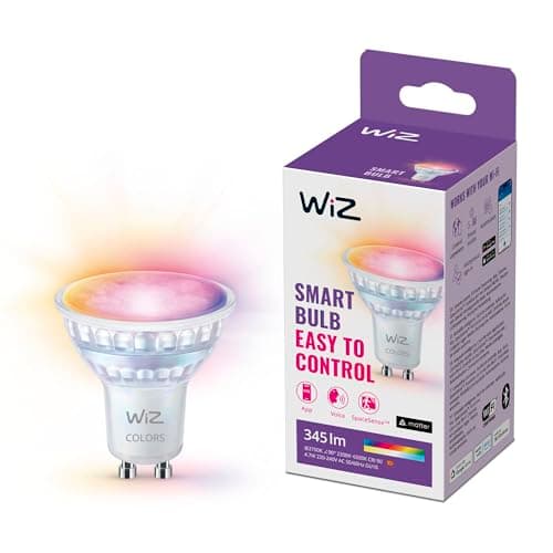 Image of WiZ Smart LED Glass Bulb, Voice/App Control - Smart Connected WiFi Works with Alexa, Google Assistant & HomeKit, Dynamic Scenes on App Including Focus & Relax Mode, Bedroom, Party, 1 Pack
