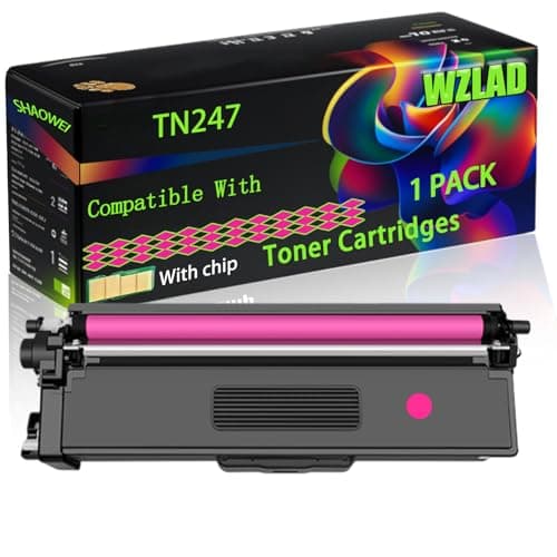 Image of TN247 Compatible for Brother Toner Cartridges with Chip DCP-L3510CDW HL-L3210CW MFC-L3710CW MFC-L3770CDW Printers (1 Pack Magenta)