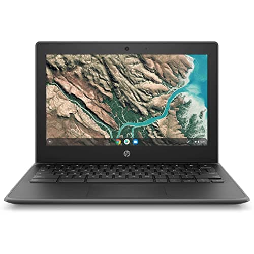 Image of HP Chromebook 11 G8 - Education Edition - Celeron N4020 / 1.1 GHz - Chrome OS 64-4 GB RAM - 16 GB eMMC - 11.6" 1366 x 768 (HD) - UHD Graphics 600 - Wi-Fi 5, Bluetooth - kbd: UK (Renewed)