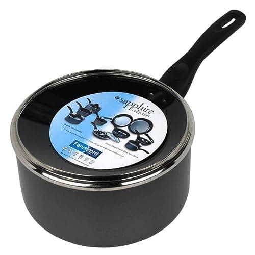 Image of Sapphire collection P046 Sapphire Collection 20cm Non Stick Sauce Pan, Black
