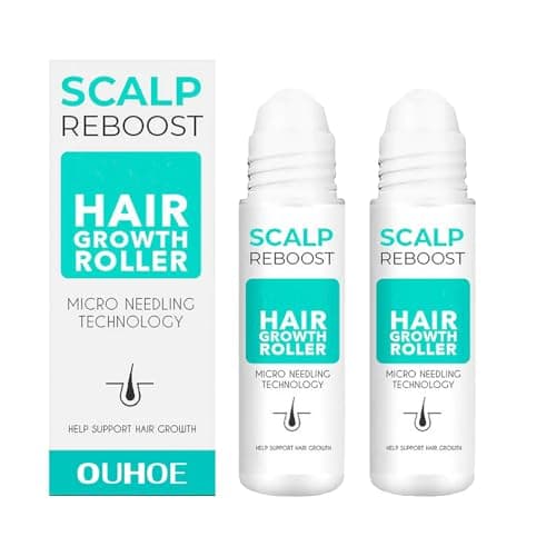 Image of Hair Growth Serum Roll-On, Professional Hair Regrowth Treatment for Thicker, Fuller-Looking Hair, Nourishing Hair Growth & Scalp Serum for All Hair Type, Anti-Hair Loss for Men & Women