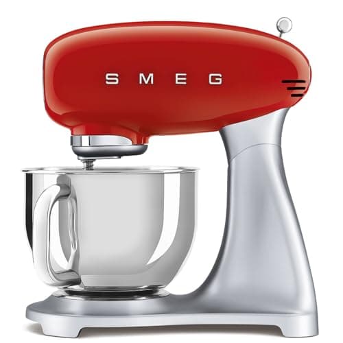 Image of Smeg 50's Retro Stand Mixer (Red)