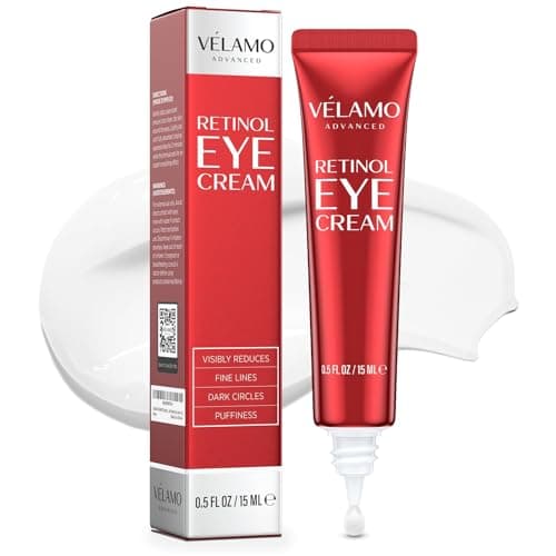 Image of VELAMO ADVANCED Instant Eye & Face Lift Cream: Reduces Wrinkles Fine Lines Under Eye Bags Puffiness Dark Circles Crow's Feet - Rapid Face Lifting Tightening Firming Retinol Under Eye Cream 15g