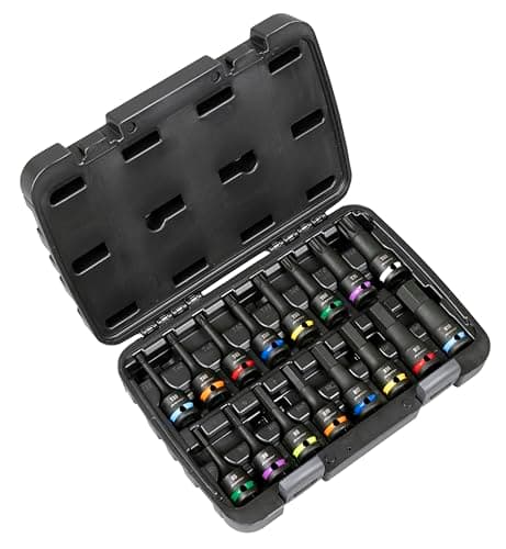 Image of Sealey Premier Hex & TRX-Star* Impact Socket Bit Set 1/2" Sq Drive 16pc – AK56005