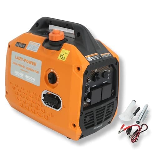 Image of 2.2kW / 2200W Petrol Inverter Quiet Generator 230V Portable Power for Camping, Home Backup & Worksites 98cc 4-Stroke Engine, Copper Alternator, Oil Alert, 12-Month Warranty