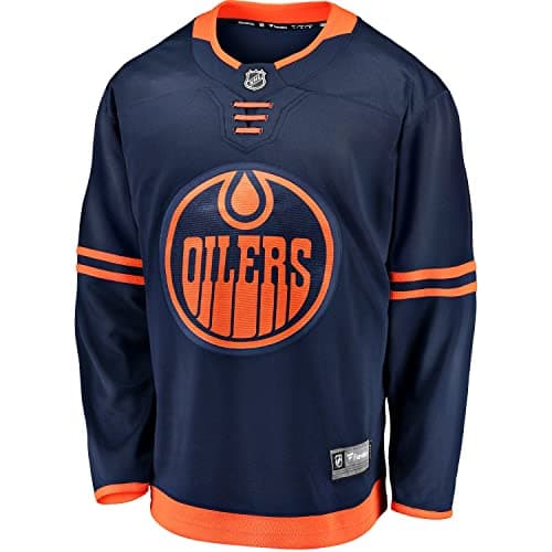 Image of Fanatics Edmonton Oilers Alternate Breakaway NHL Mesh Jersey - M