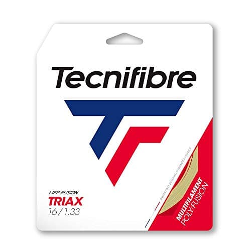 Image of Tecnifibre Triax Tennis String 1.33mm Natural - 12m Set