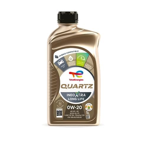 Image of TotalEnergies Quartz Ineo Xtra Long Life 0W20 Engine Oil Fully Synthetic 1L - ACEA C6/C5, API SP, ILSAC GF-6A - Eco-Science Technology