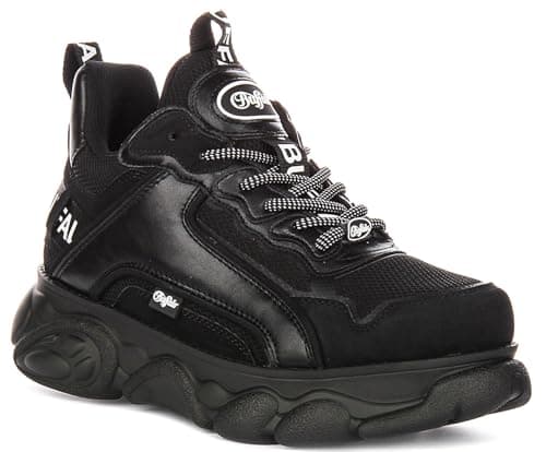 Image of Buffalo Boots Trainers CLD CHAI Men Vegan Women, black, 10 UK