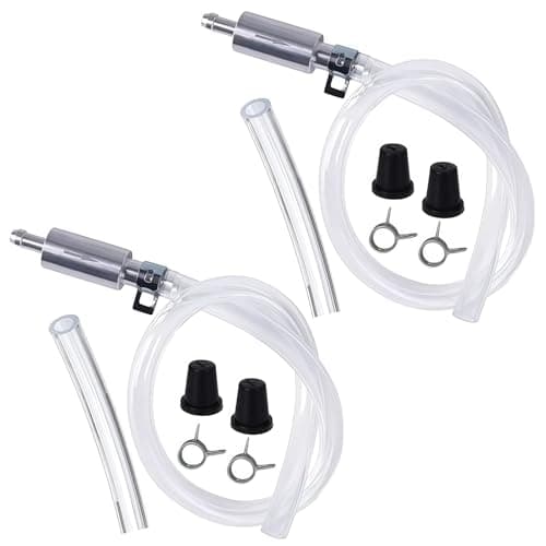 Image of 2pcs Brake Bleeder Hose Kit,Pressure Brake Bleeder Tool Kit for Car and Motorcycle,Brake Fluid Bleeder Kit for Motorbike,Easy to Use,Durable&Premium Material,Wide Application,Portable and Portable