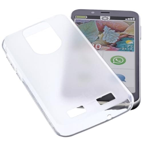 Image of foto-kontor Protective case compatible with Emporia Smart 5 Mini rubber TPU mobile phone cover transparent