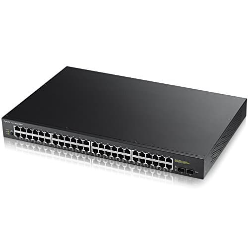 Image of ZyXEL GS1900-48HP 48 Port Gigabit PoE Smart Managed Rackmount Switch