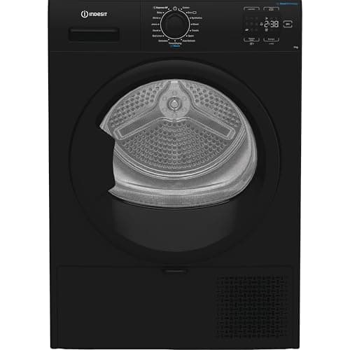 Image of Indesit C YD 92D BB UK 9Kg Heat Pump Tumble Dryer - Black - A+ Rated