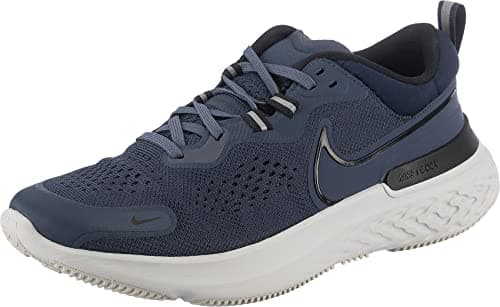 Image of NIKE React Miler 2, Running Shoe, Platinum Tint/Dynamic Turq-White,
