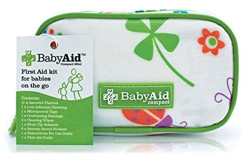 Image of Baby Aid Compact Mini - The Original and Best Travel First Aid Kit for kids, toddlers, and babies - Perfect for on the go Mums