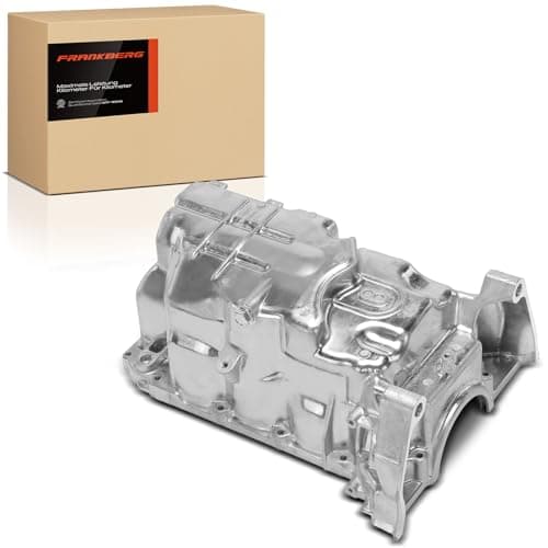 Image of Frankberg 1x Oil Sump Pan with oil drain plug Compatible with Civic VIII Hatchback FK FN 1.3L 2008-2011 Jazz III G.E G.G GP ZA 1.3L 2008-2015 Replace# 11200RB0000