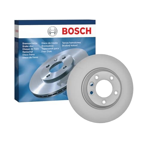 Image of Bosch BD1114 Brake Disc - 350 mm Vented High-Carbon Disc - Front Axle - ECE-R90 Certified - Great Cooling and Noise Suppression, Advanced Corrosion protected - 1 Single Disc