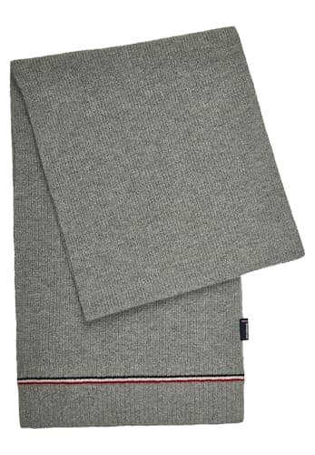 Image of HECHTER PARIS Knit Scarf Gunmetal Regular, Gunmetal, Regular