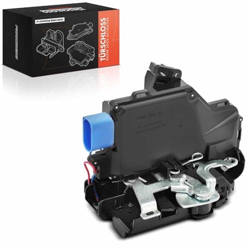 Image of Frankberg Door Lock Actuator Front Left Compatible with CADD.y MK III 2004-2015 Golf Plus 2005-2013 Jett.a MK III 2005-2010 Touare.g 2002-2018 Toura.n 1T1 1T2 2003-2010 Replace# 3D1837015