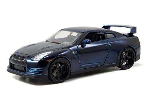 Image of Jada JA97036 1:24 Brian's 2012 Nissan GT-R R35-Blue, Blue