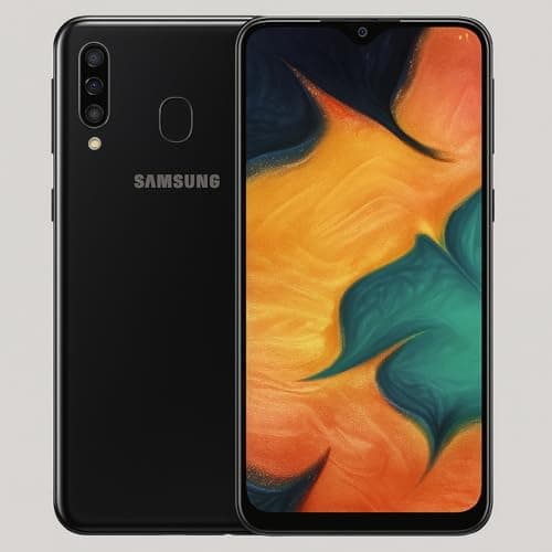 Image of Samsung 2019 Galaxy A40s, 64GB, Black (Renewed)