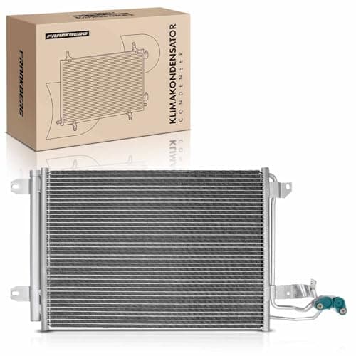 Image of Frankberg AC Condenser Compatible with A3 8P1 2003-2012 TT 8J3 2006-2014 Altea 5P1 2004-2024 Leon 1P1 2005-2012 Replace# 1K0820411D