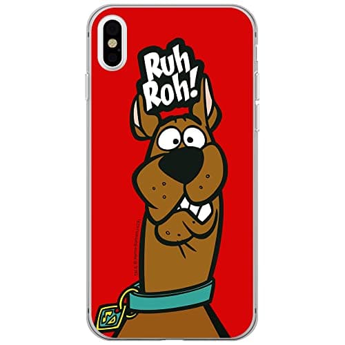 Image of ERT GROUP mobile phone case for Iphone X/XS original and officially Licensed Scooby Doo pattern 007 optimally adapted to the shape of the mobile phone, case made of TPU