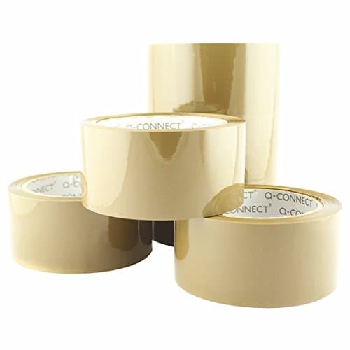 Image of Q-Connect Low-Noise Packaging Tape Brown
