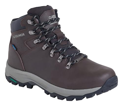 Image of Karrimor Mendip 4 CH waterproof leather walking boot weathertite Brown UK 8