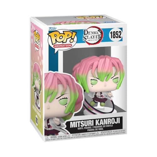 Image of Funko POP! Animation: Demon Slayer - Mitsuri - Attack - Collectable Vinyl Figure - Gift Idea - Official Merchandise - Toys For Kids & Adults - Model Figure for Collectors and Display