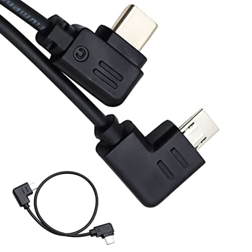 Image of For DJI Ronin-SC 2 /RS2 Camera Control Cable, RSS Control Cable USB-C to Multi-USB Cable for Sony A9, A7, A7S, A7/A7S/A7R II, A7/A7R III 30cm (Upwards)