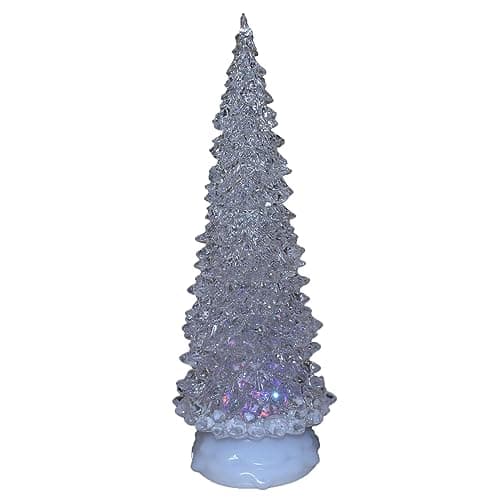 Image of 30cm Battery Operated Water Spinner Tree With Timer And Colour Changing LED's