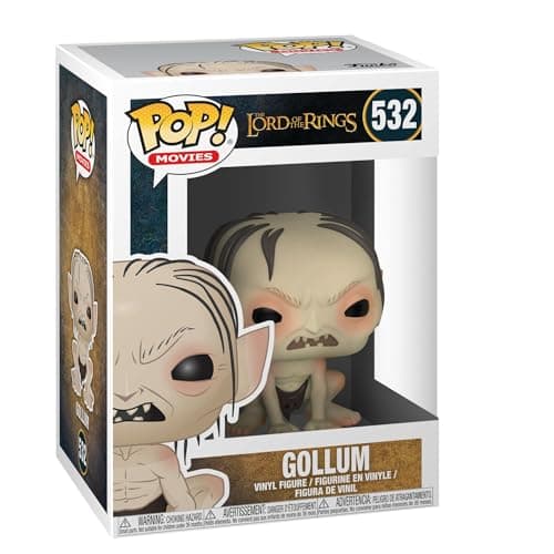 Image of Funko Pop! Movies: Lord Of the Rings/Hobbit - Gollum - 1/6 Odds for Rare Chase Variant - Collectable Vinyl Figure - Gift Idea - Official Merchandise - Toys for Kids & Adults - Video Games Fans