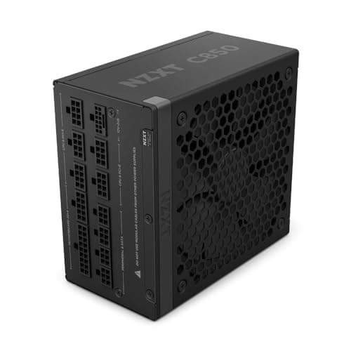 Image of NZXT C850 Gold ATX 3.1 - Fully Modular Low-Noise PC Gaming Power Supply - 850 Watts - 80 PLUS Gold - 12V-2x6 Connector - Zero Fan Mode - 100% Japanese Capacitors - Black