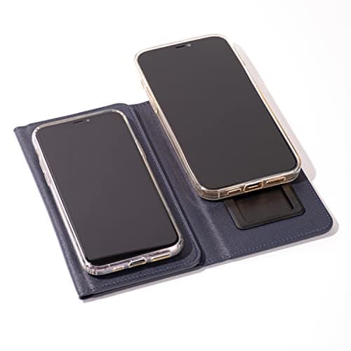 Image of NEWMIRE Duo Phone Case for 2 phones | Multi Purpose Hiquality Leather Cell Phone Case, Cell Phone Wallet | Folding Variation | All Phone Types Available | iPhone, Galaxy, Motorola, etc |