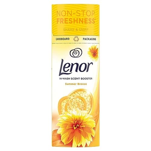 Image of Lenor Laundry Perfume In-Wash Scent Booster Beads 176g, Summer Breeze, Non-Stop Freshness Up To 12 Weeks In Storage