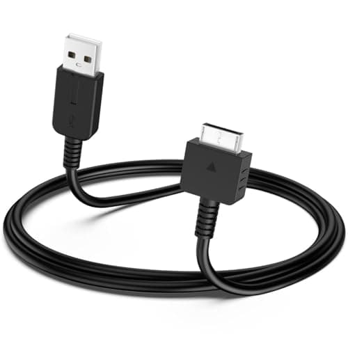Image of USB Sync & Charge Data Cable for Sony Playstation PS Vita, 2 in 1 USB Data & Power Charger Cord for Playstation Vita Charging Cable for PS Vita 1000