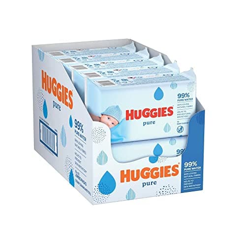 Image of Huggies Baby Wet Pure Extra Care Wipes - 72 x 10 Box