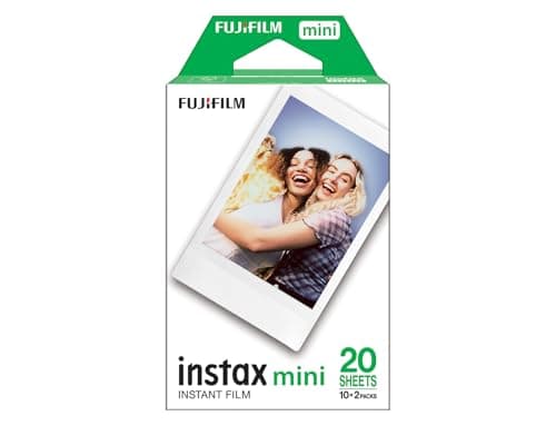 Image of INSTAX mini instant film White Border, 20 shot Pack, suitable for all mini cameras and printers