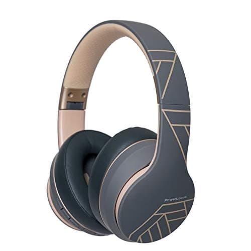 Image of PowerLocus P6 Bluetooth Headphones Over Ear, Wireless Headphones, Super Bass Hi-Fi Stereo Sound, 40Hrs Battery Life,Soft Earmuffs, Headphones with Mic, Voice Assistant for iPhone,Android,Laptops,PC,TV