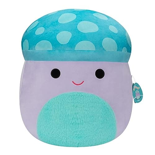 Image of Squishmallows Original 16-Inch Pyle the Purple and Blue Mushroom Large-Sized Ultrasoft Plush