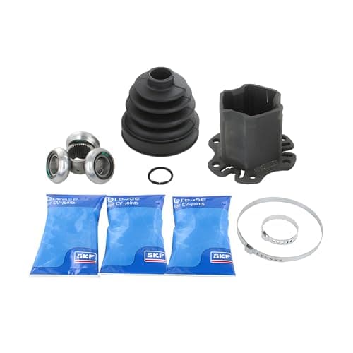 Image of SKF Cv Joint Kit VKJA 8509 Front Axle Outer Diameter 123 mm Height 256 mm Length 128 mm Width 128 mm - OE Quality