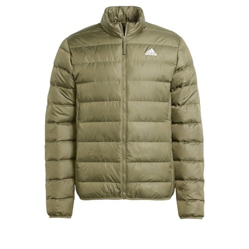 Image of adidas Men's Essentials Light Down Jacket, olive strata, XL