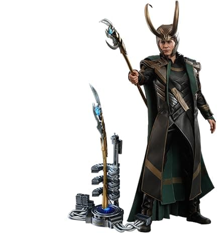 Image of Movie Masterpiece Avengers End Game 1/6 Scale Figure Loki [Bonus Accessories Included]