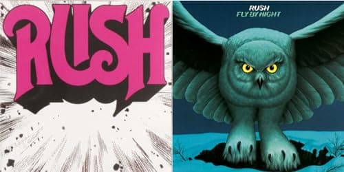 Image of Rush - Fly By Night - Rush 2 CD Album Bundling