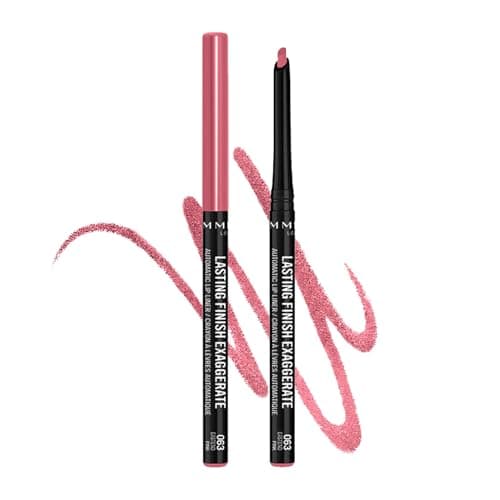 Image of Rimmel London Lasting Finish Exaggerate Lip Liners, 063 Eastend Pink, 4g