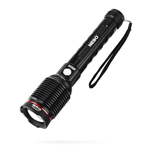 Image of NEBO Redline 6K Rechargeable Flashlight | 6000 Lumens, 4 Light Modes, Durable Metal & Waterproof, Bright Tactical Light for Camping, Hunting & EDC, Includes Charging Cable