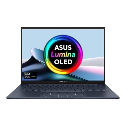 Image of ASUS Zenbook 14 OLED UX3405 14" 3K 120Hz Touchscreen Laptop, Intel Core Ultra 5 125H, 16GB RAM, 512GB PCIe SSD, Windows 11 Home, Wi-Fi 6E, Backlit Keyboard, Ponder Blue (UX3405MA-PZ075W)